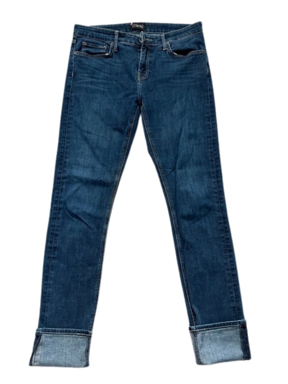 Ström Women’s Nio High Rise Skinny Jeans in Storm Wash Blue - Size 29